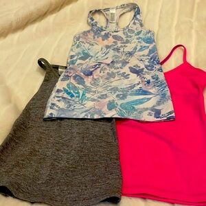 Ivivva Girls Tanks - set of 3